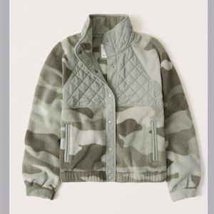 Abercrombie Fleece Bomber Jacket